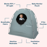 SlumberPod with Fan (Slate Blue Nordstrom Exclusive)