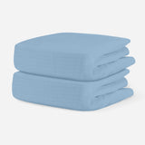 Breathable Organic Mini Crib Sheets (2 Pack, Fits SlumberTot)