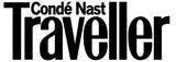 Conde Nast Traveller logo to represent that they have showed cased SlumberPod
