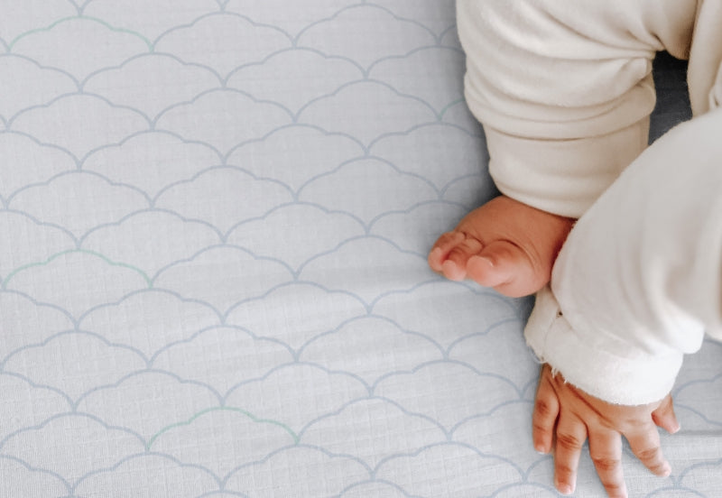 Breathable Organic Mini Crib Sheets (2 Pack, Fits SlumberTot)