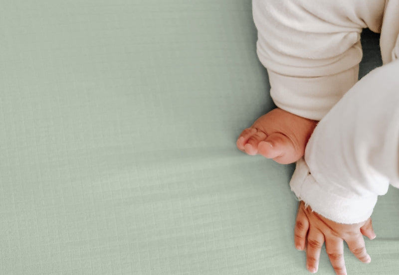 Breathable Organic Mini Crib Sheets (2 Pack, Fits SlumberTot)