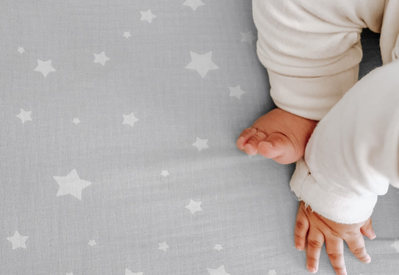 Breathable Organic Mini Crib Sheets (2 Pack, Fits SlumberTot)
