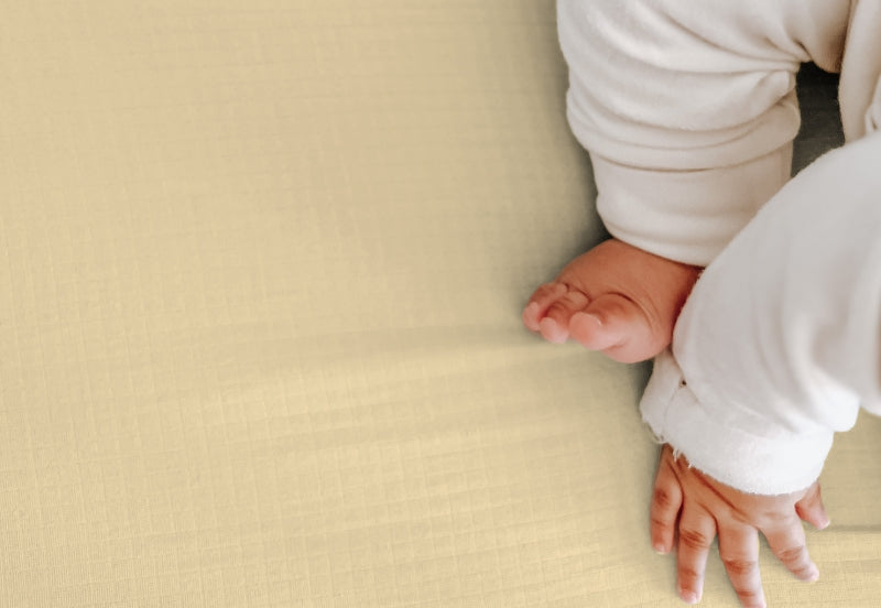 Breathable Organic Mini Crib Sheets (2 Pack, Fits SlumberTot)