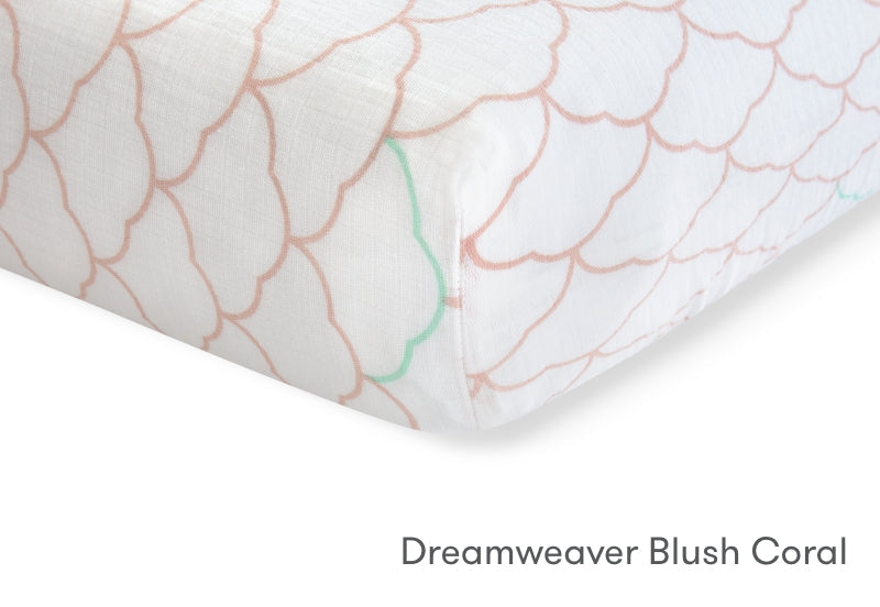 Breathable Organic Mini Crib Sheets (2 Pack, Fits SlumberTot)