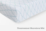 Breathable Organic Mini Crib Sheets (2 Pack, Fits SlumberTot)