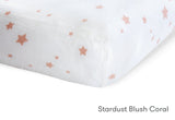 Breathable Organic Mini Crib Sheets (2 Pack, Fits SlumberTot)