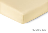 Breathable Organic Mini Crib Sheets (2 Pack, Fits SlumberTot)
