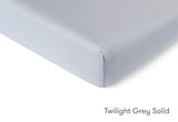 Breathable Organic Mini Crib Sheets (2 Pack, Fits SlumberTot)