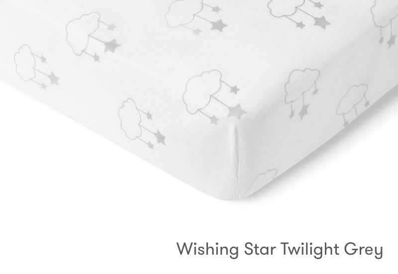 Breathable Organic Mini Crib Sheets (2 Pack, Fits SlumberTot)