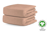 Breathable Organic Mini Crib Sheets (2 Pack, Fits SlumberTot)
