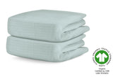 Breathable Organic Mini Crib Sheets (2 Pack, Fits SlumberTot)