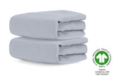 Breathable Organic Mini Crib Sheets (2 Pack, Fits SlumberTot)