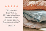 Breathable Organic Mini Crib Sheets (2 Pack, Fits SlumberTot)