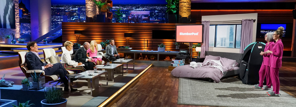 SlumberPod Featured on Shark Tank