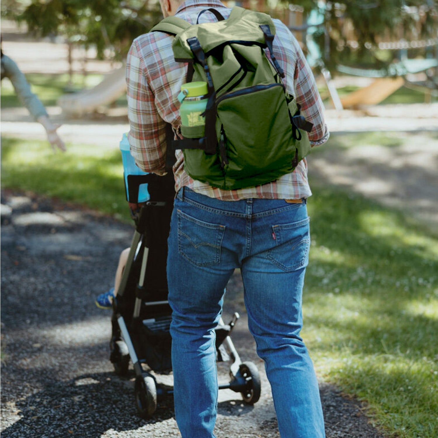 The Parent Backpack, Olive