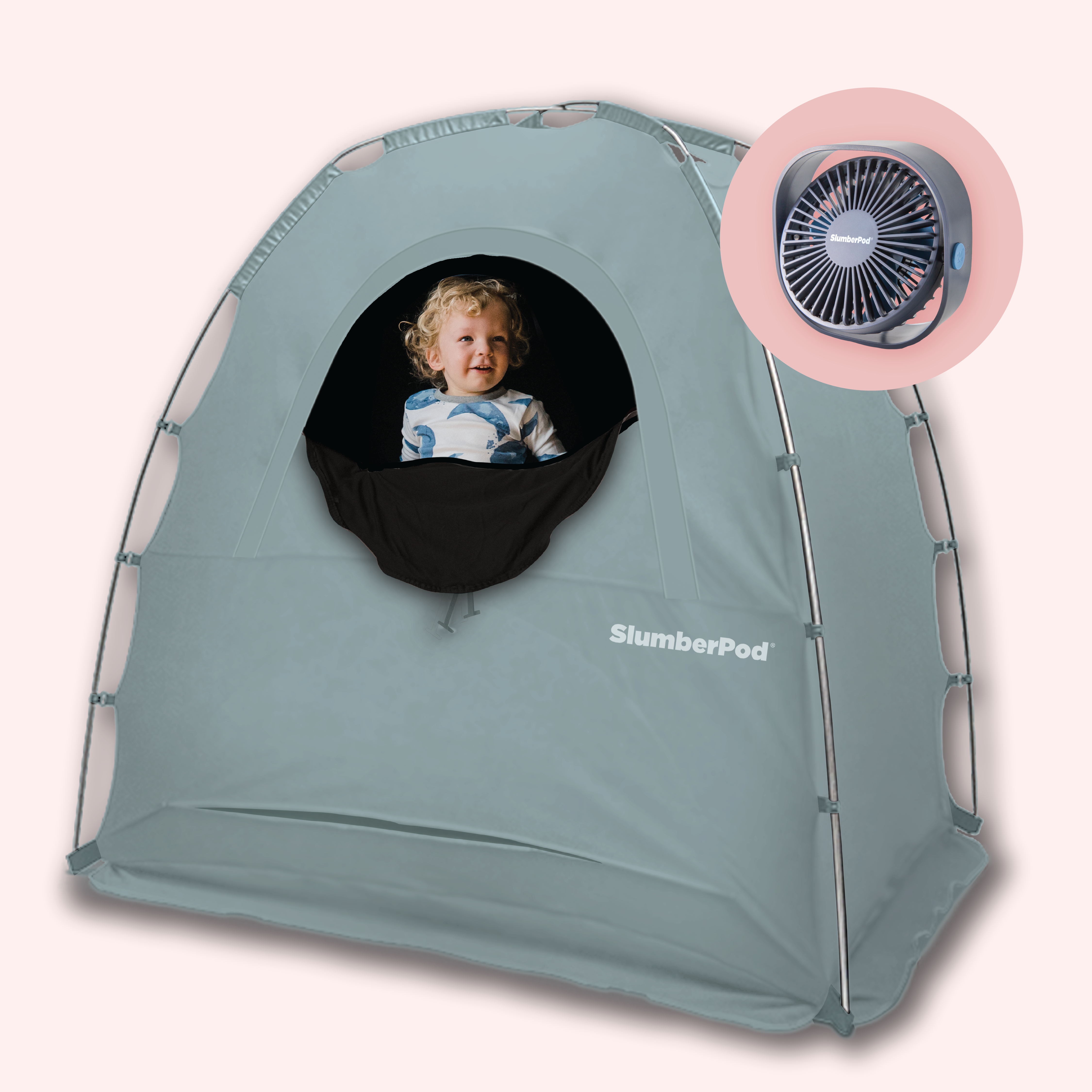 SlumberPod with Fan (Slate Blue Nordstrom Exclusive)