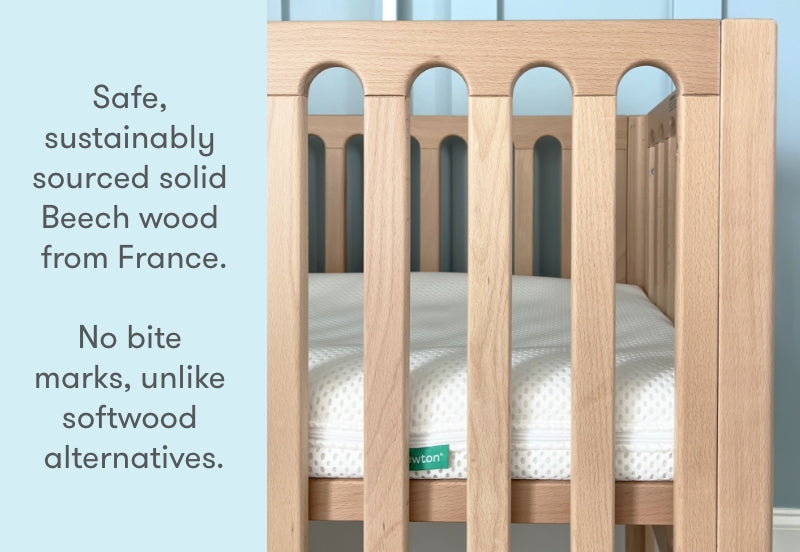 Newton Galileo Mini Crib with Newton Mattress