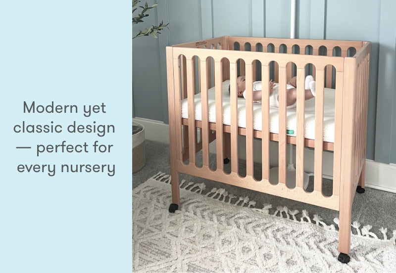 Newton Galileo Mini Crib with Newton Mattress