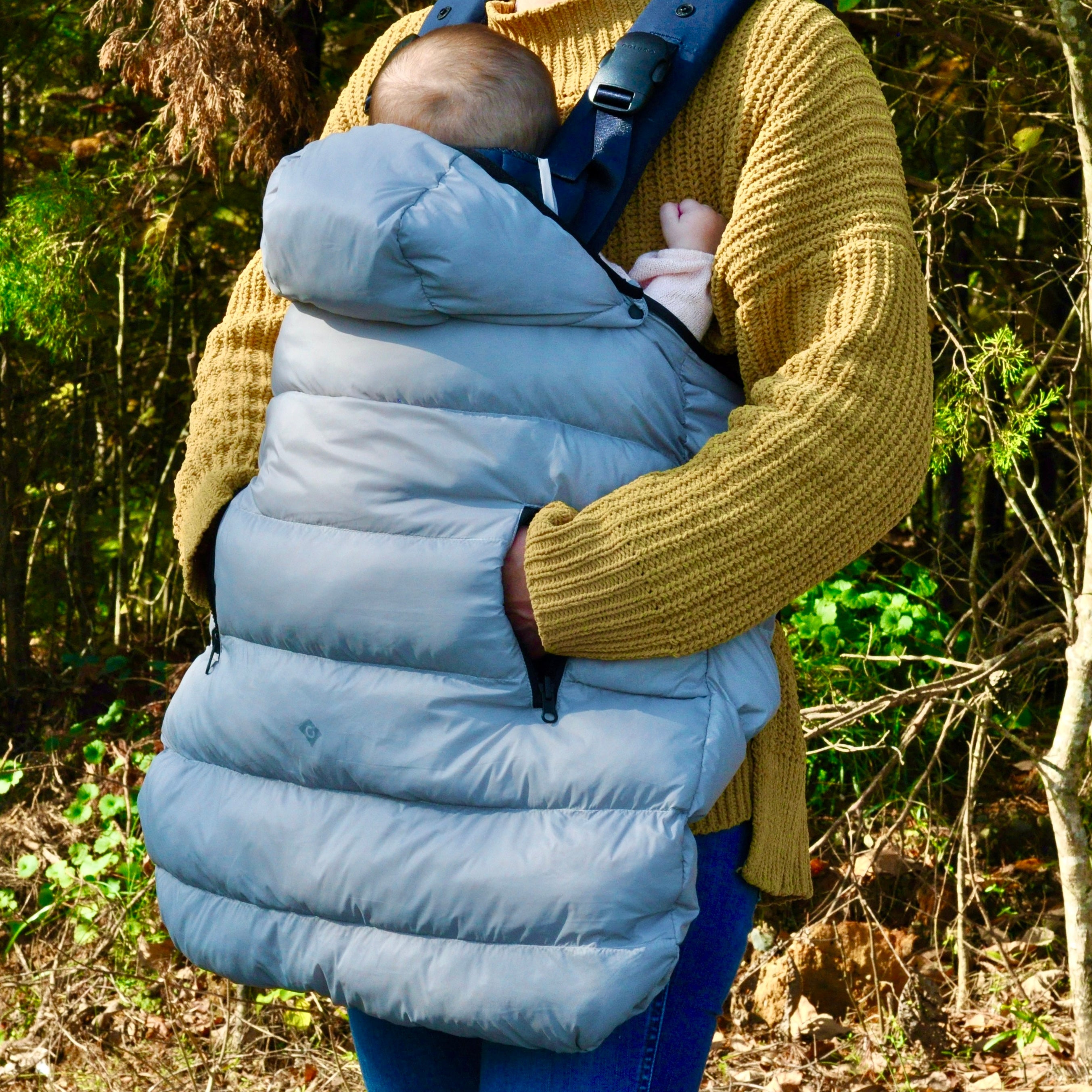 The Carrier Cozy, Cool Grey