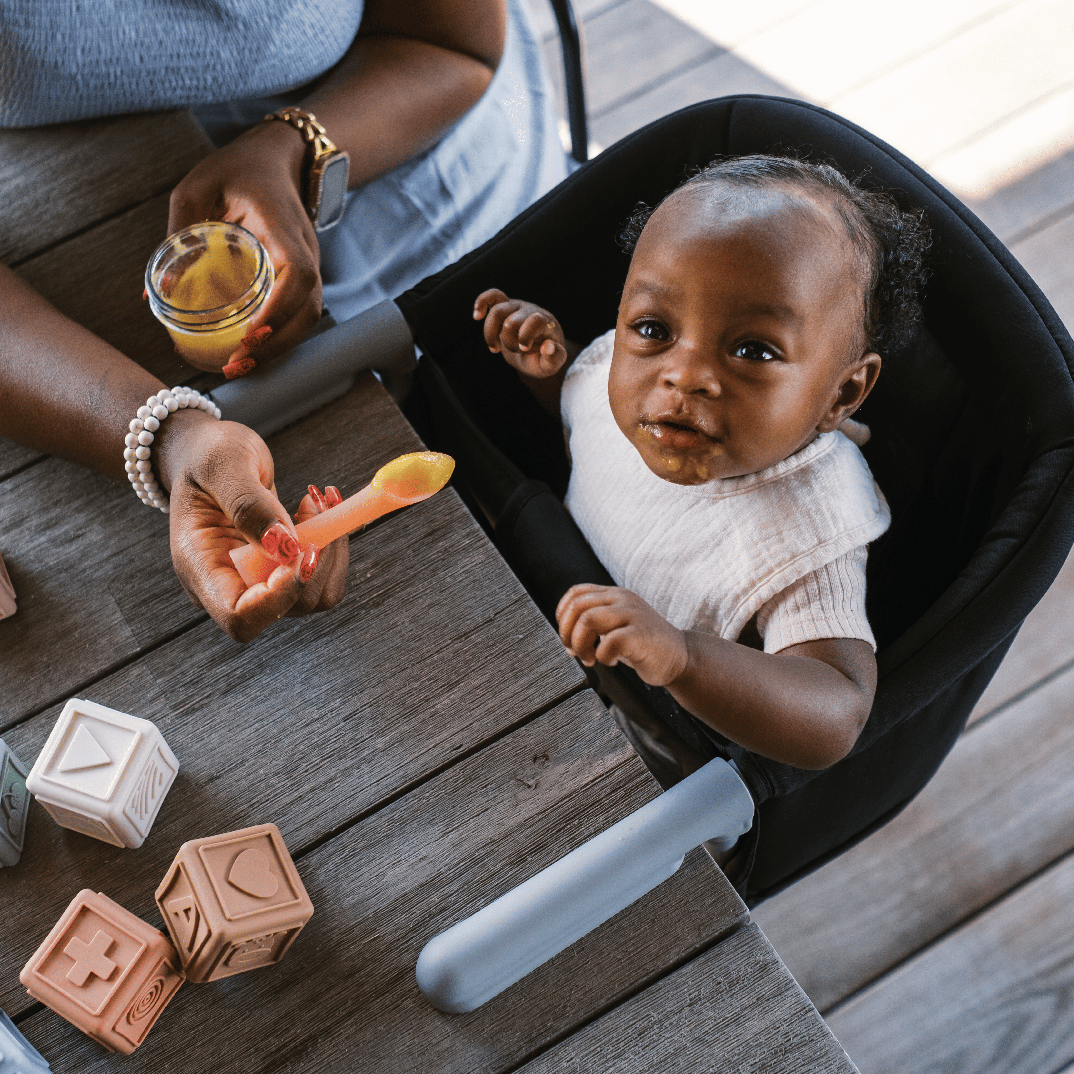 The Baby Carrier 2 + Clip On High Chair Bundle