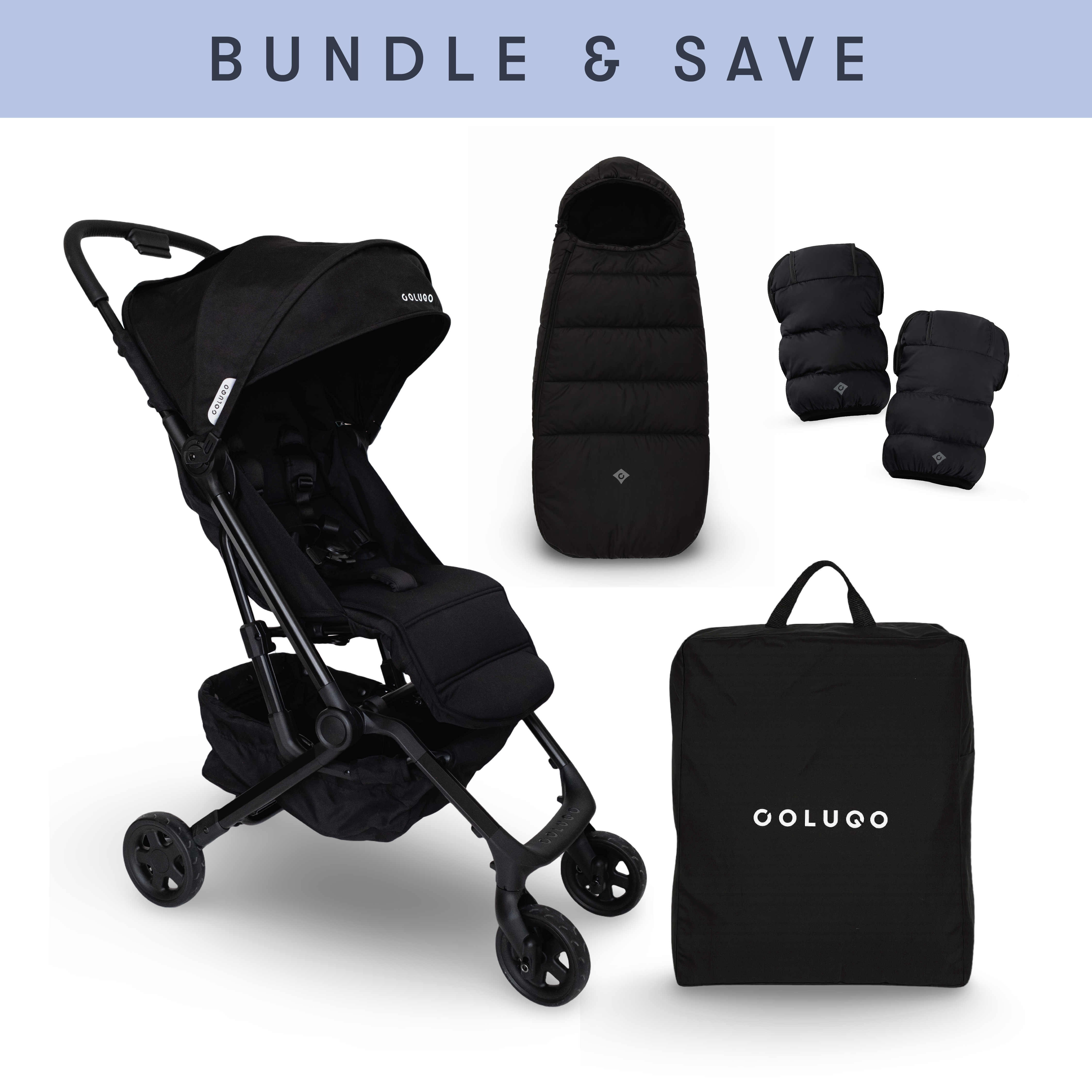 Compact+ Stroller Cozy Deluxe Bundle