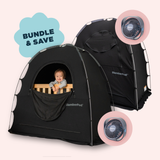 2 SlumberPods & 2 Fans