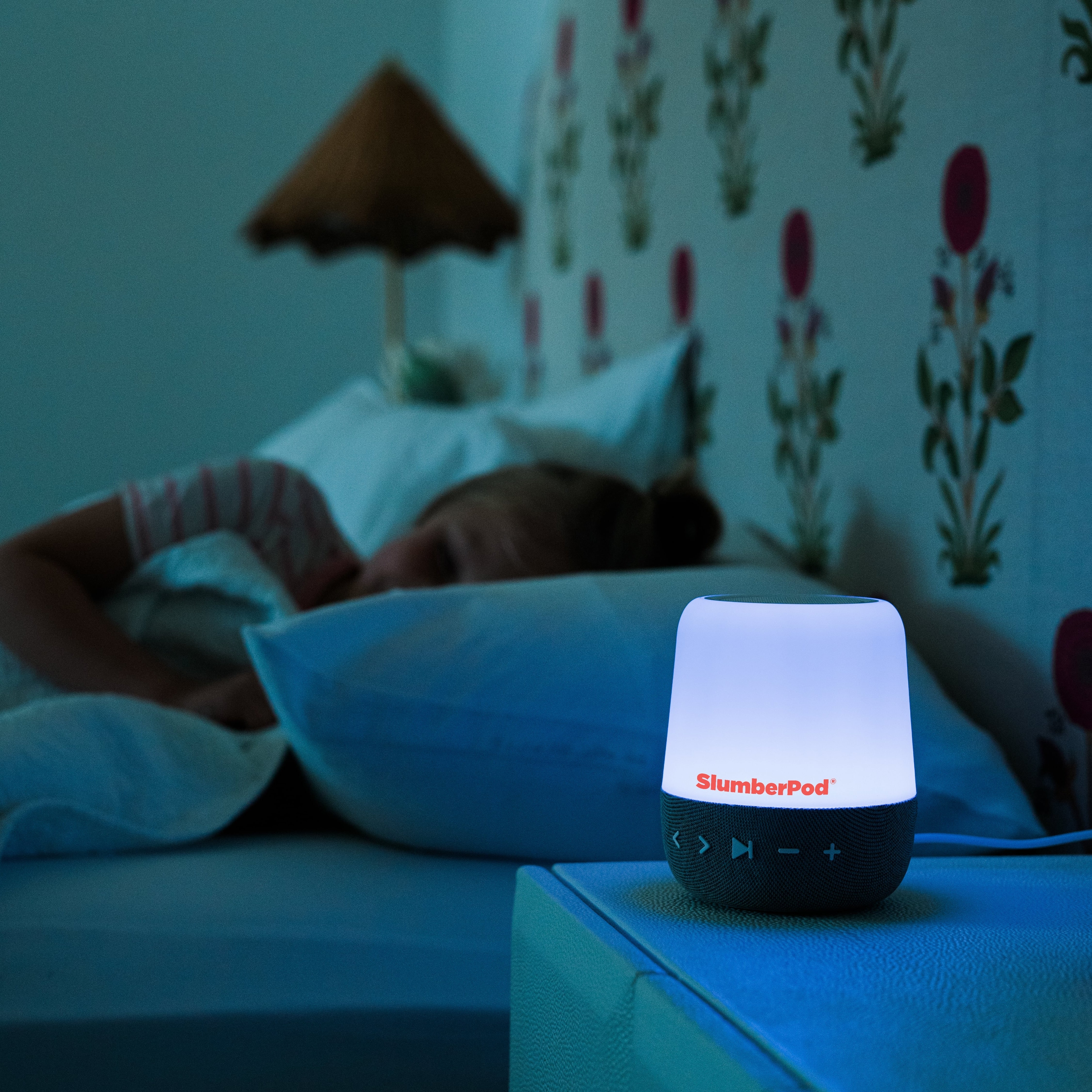 SlumberCalm 2-in-1 Sound Machine & Night Light