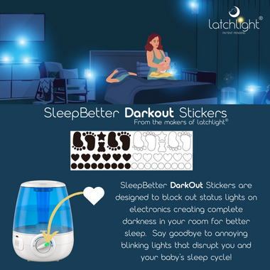 SleepBetter DarkOut Stickers