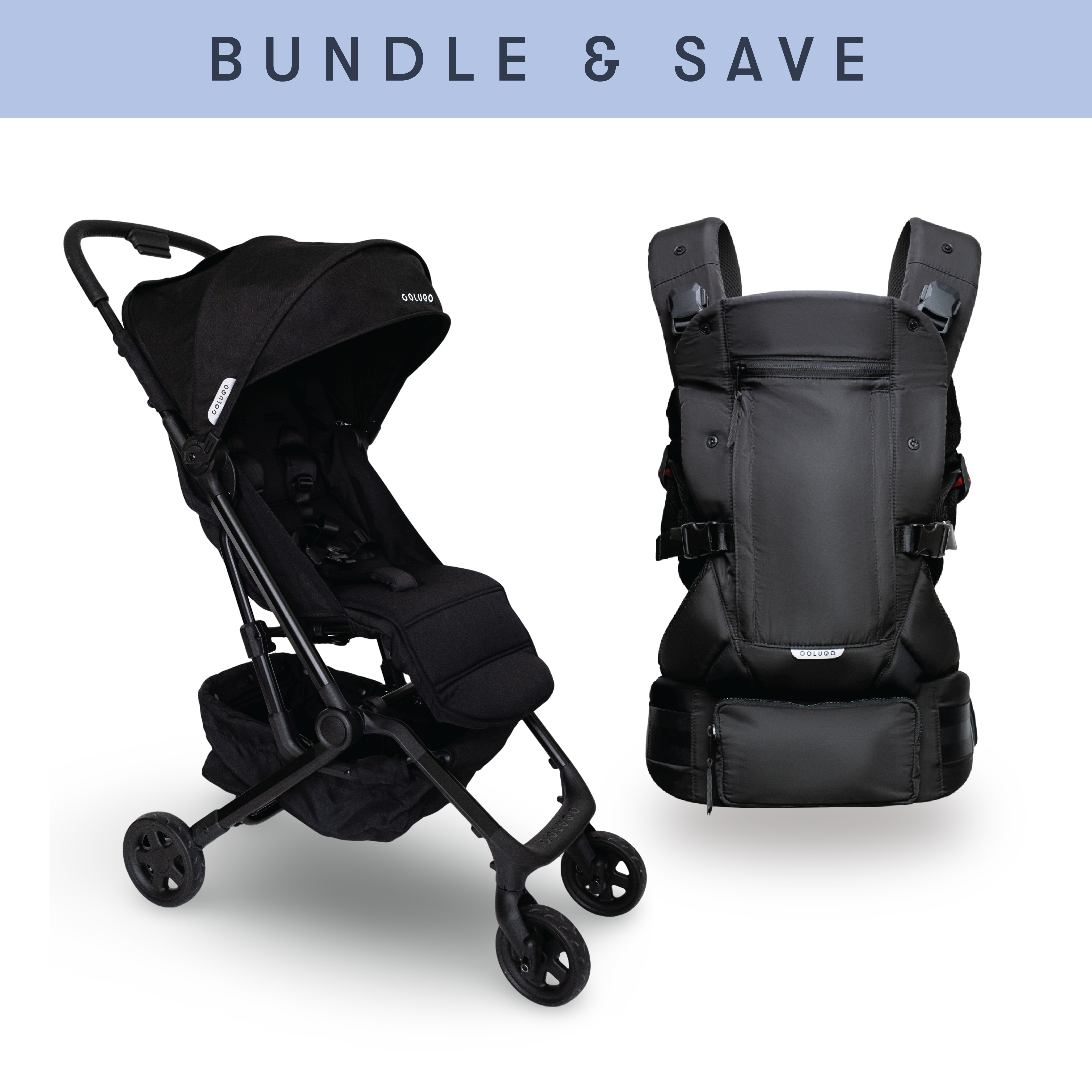 The Baby Carrier 2.0 + The Compact Stroller+ Bundle