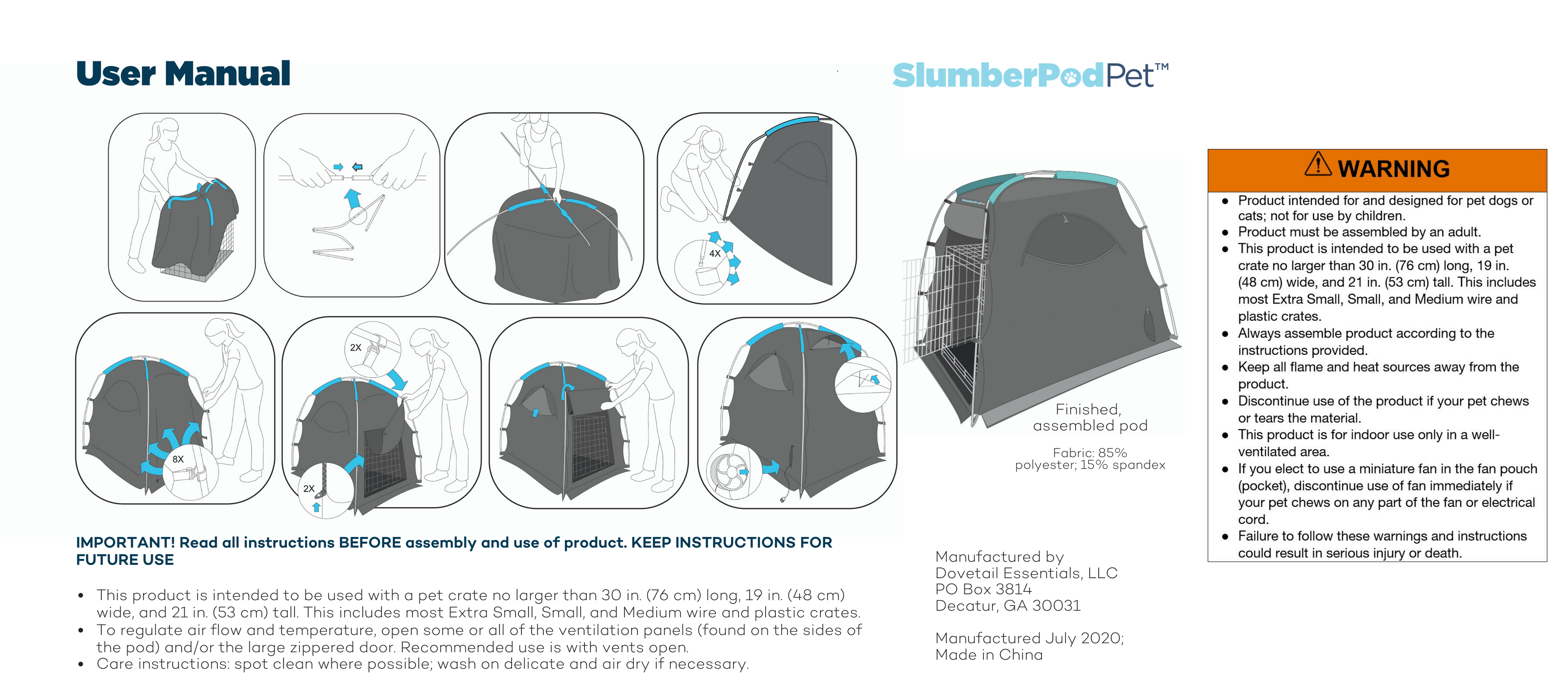 SlumberPod Pet